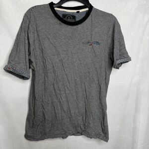 Knit Heritage Blue Casual Short Sleeve Shirt Medium